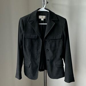 Casual Corner Elegant Black Women's Blazer